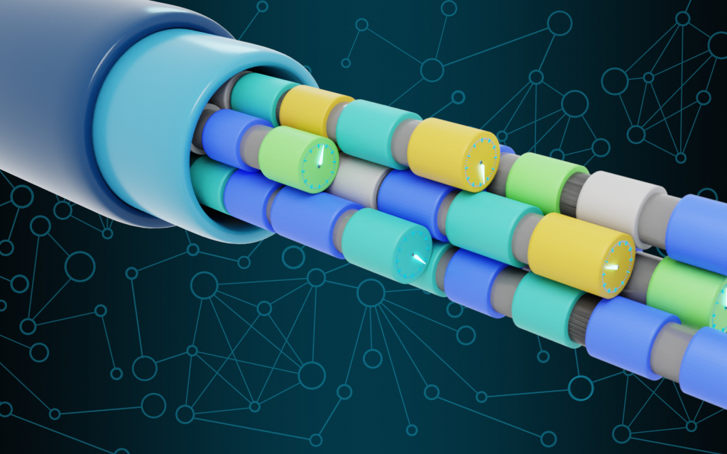 Ethernet pipe indicating Scheduling & Traffic Shaping